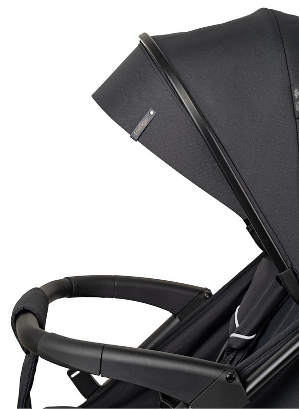 Детская прогулочная коляска Indigo Epica XL Air с сумкой 2025 черный