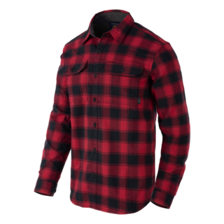 Helikon-Tex GreyMan Shirt - Coral Crimson Checkered