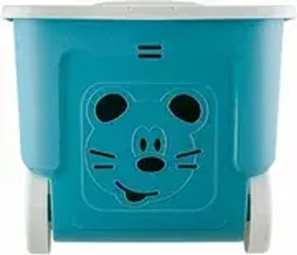 Ящик на колесах Lalababy Play with Me 50л синий колокольчик