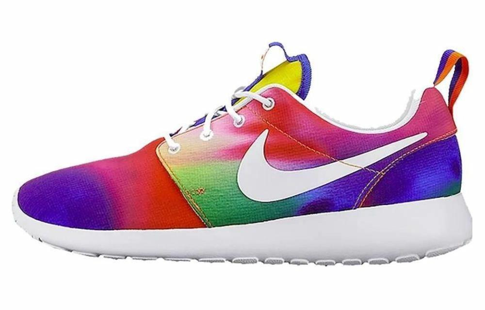 Кроссовки Nike Roshe Run Tie Dye Rainbow