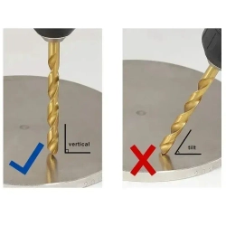 Набор сверл по металлу с титановым покрытием - 60 штук.