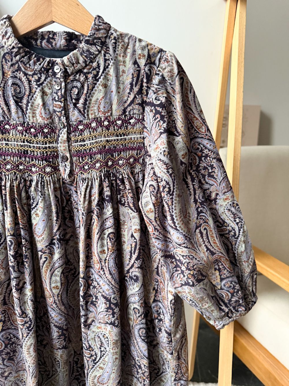 Вельветовое платье Bonpoint, 116