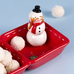 МЕНАЖНИЦА 2 СЕКЦИИ КОЛЛЕКЦИЯ "CHRISTMAS GIFT" 22*11*10,5 СМ