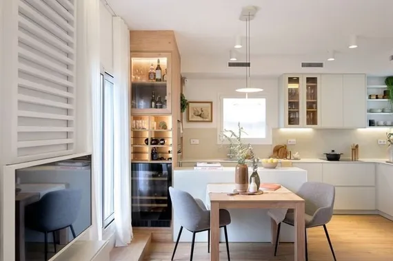 Стул Konna светло-серый вельвет