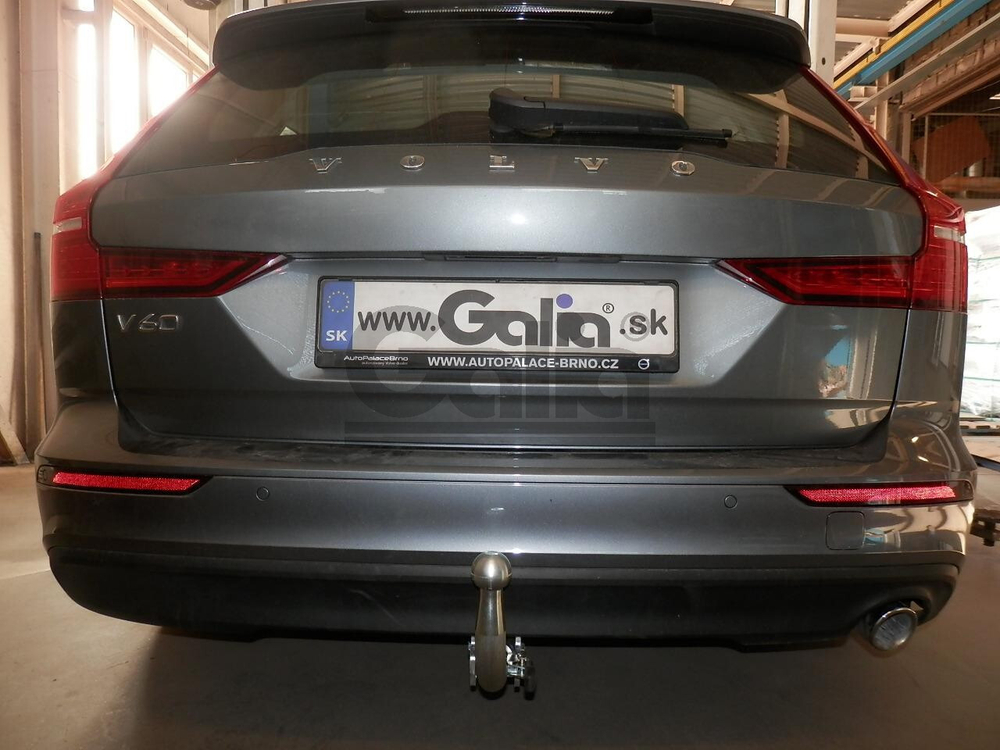Фаркоп оцинкованный Galia V089C для VOLVO V60, S60 2018-(паспорт и сертификат в комплекте)(без электрики)