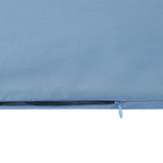 Комплект постельного белья из премиального сатина джинсово-синего цвета из коллекции essential, 150х