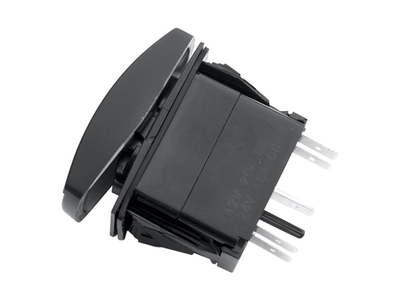 Переключатель ВКЛ/ВЫКЛ, красный, ДВОЙНОЙ LED СВЕТ