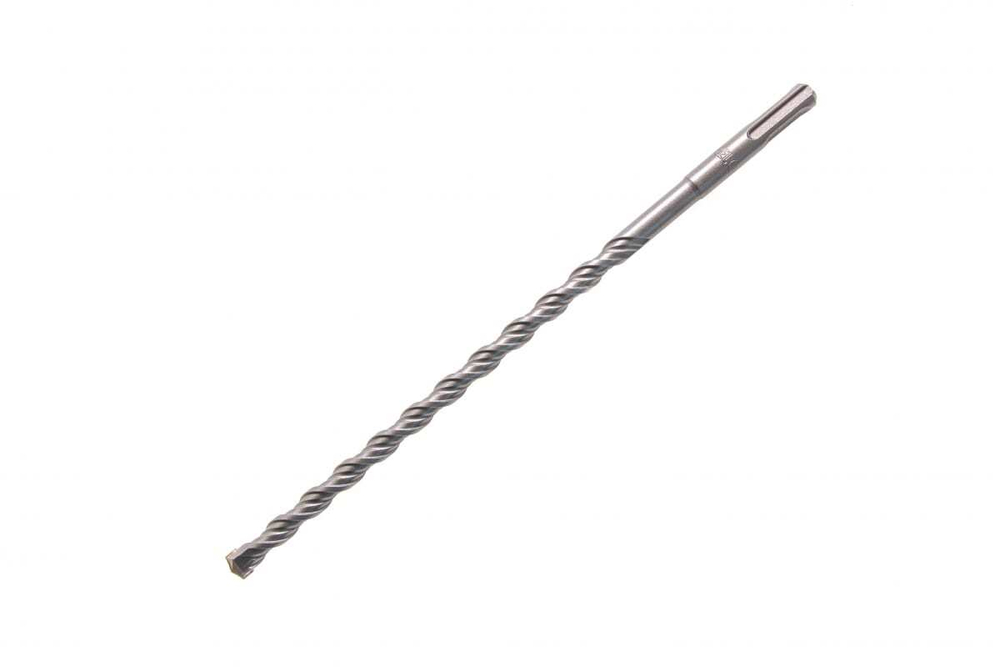 Бур по бетону, двойная спираль, Cobalt W-tip, 10x260 мм, SDS PLUS, серый