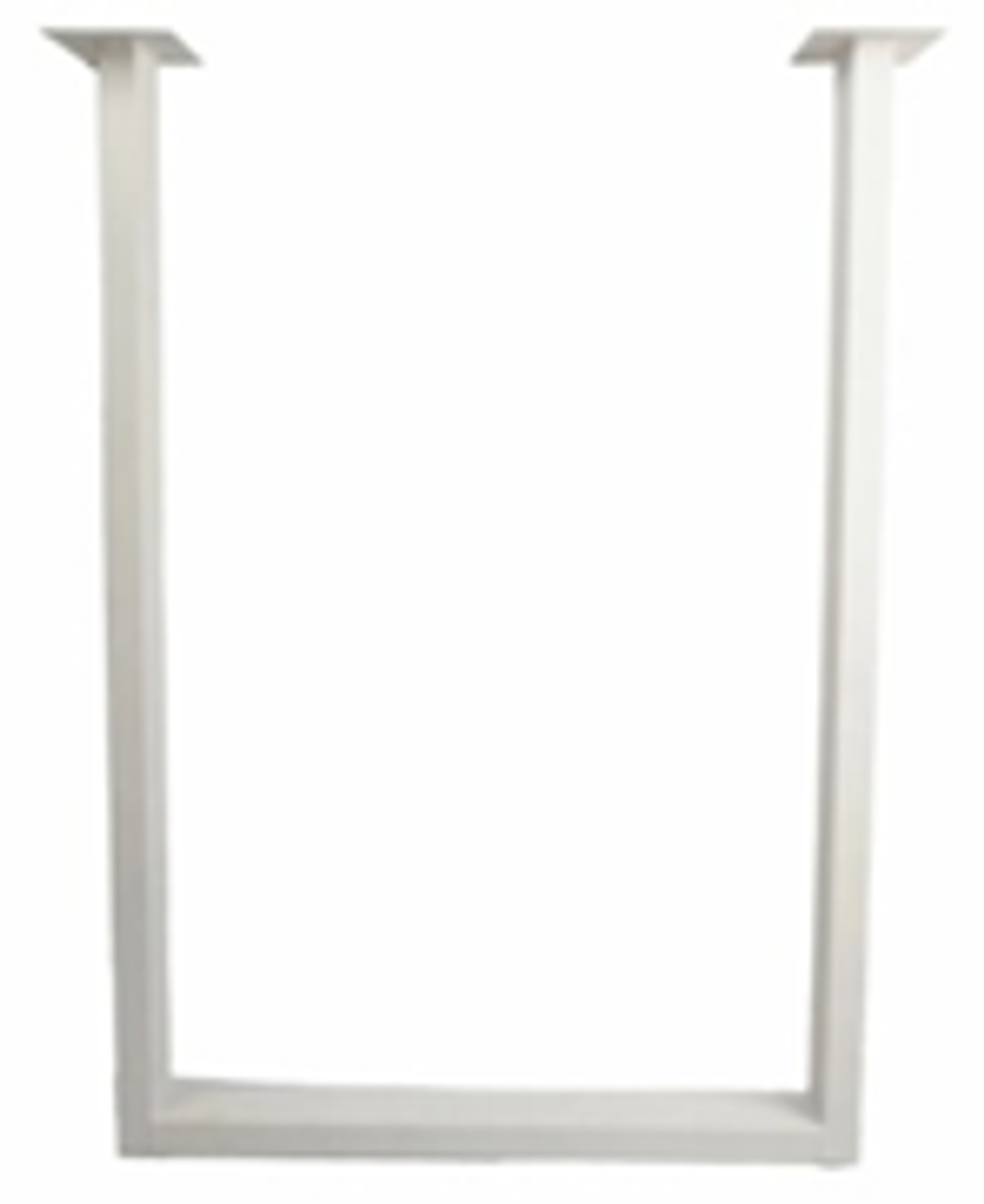 Подстолье П - образное 850 для барной стойки, цвет белый муар