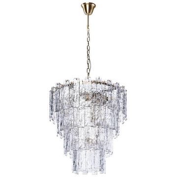 Люстра подвесная 6005/17 LM-9 латунь Felis Divinare