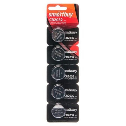 Батарейка-таблетка  CR-2032 Smartbuy, блистер, цена за 1 шт