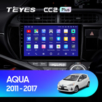 Teyes CC2 Plus 9" для Toyota Aqua 2011-2017 (прав)