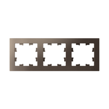 Рамка 3-м AtlasDesign универс. мокко SE ATN000603