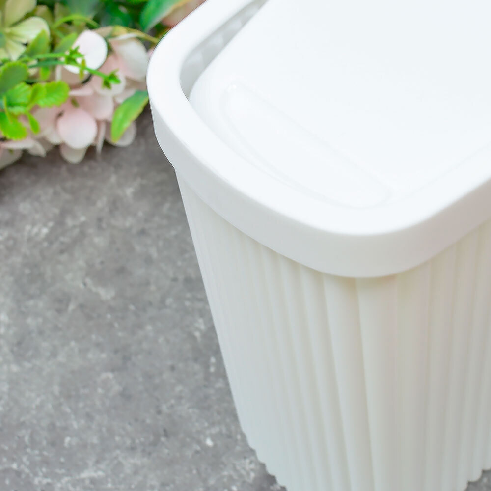 Контейнер для мусора 1,9л "Velvet", белый