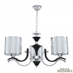 Подвесная люстра Arte Milano Florentia-6787 306787/3 Bk/Ni