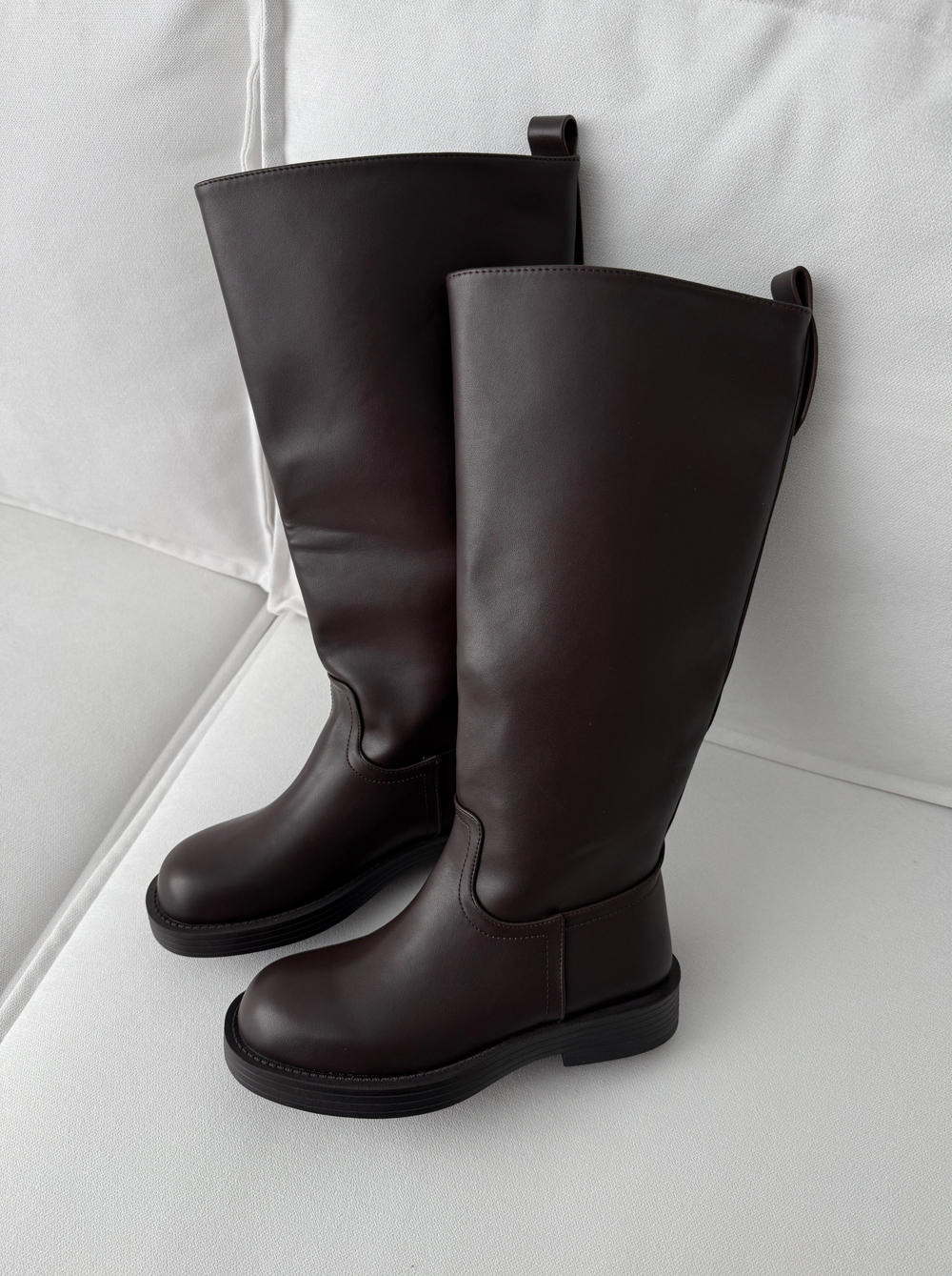 Сапоги из эко кожи