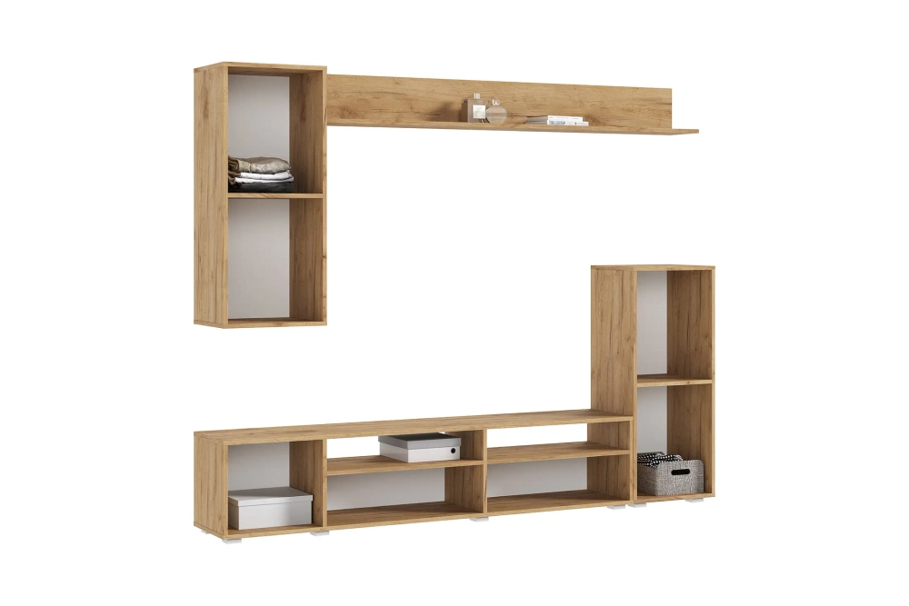 Гостиная Верона дуб крафт / графит