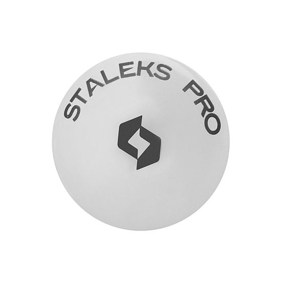 Диск металлический педикюрный зонтик PODODISC STALEKS PRO L в комплекте с сменным файлом-кольцом 180 грит 5 шт (25 мм)