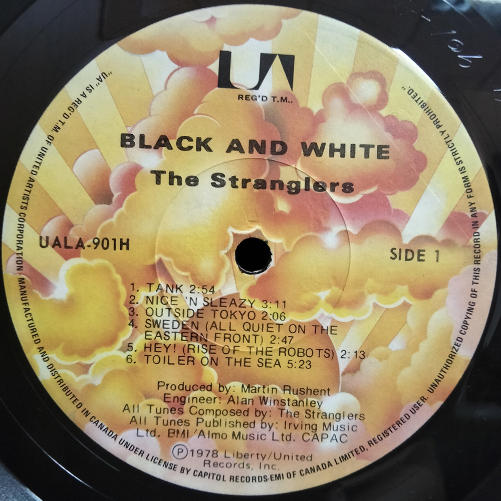 The Stranglers / Black And White (LP)
