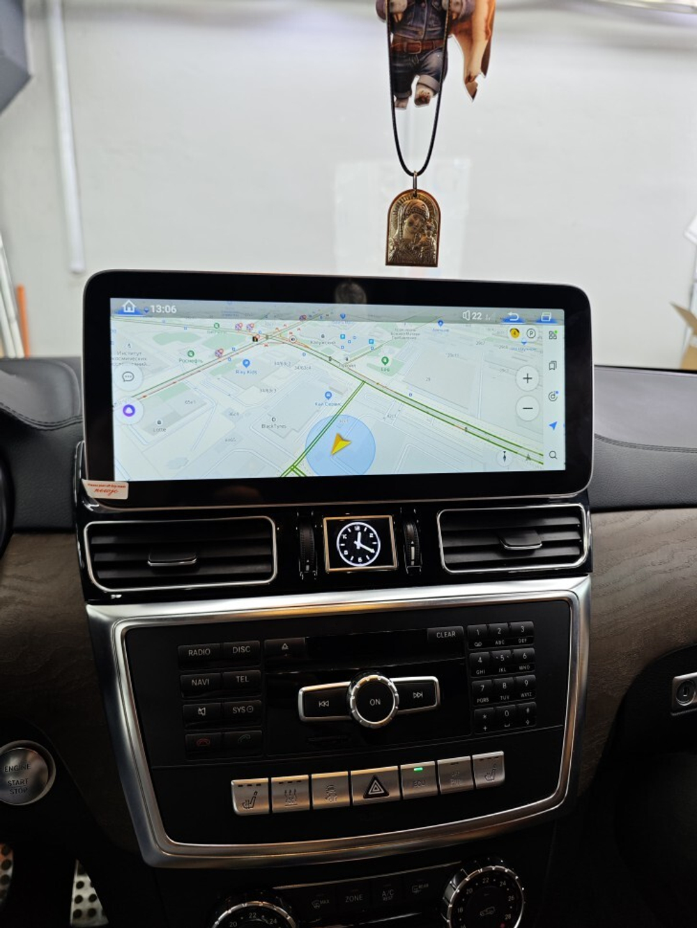 Магнитола Mercedes-Benz ML (W166), GL (X166) 2011-2015 - Radiola RDL-7712 монитор 12.3" на Android 13, 8Гб+128Гб, CarPlay, 4G SIM-слот