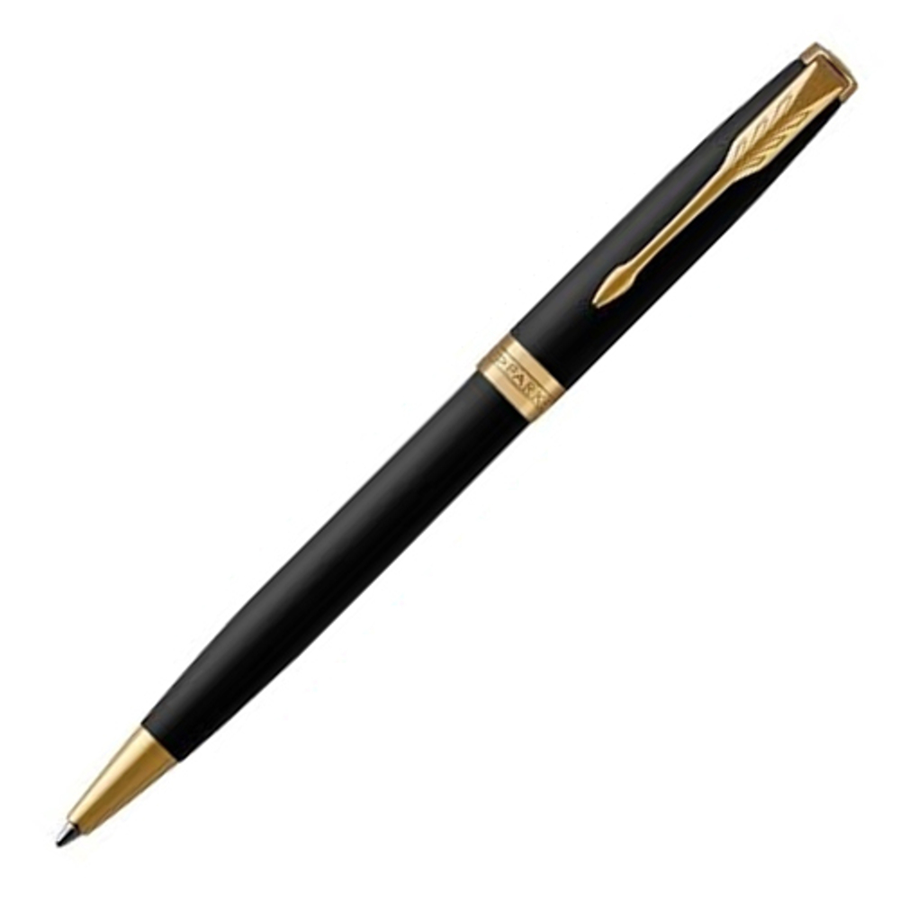 Parker Sonnet Core - Matte Black GT, шариковая ручка, M, BL