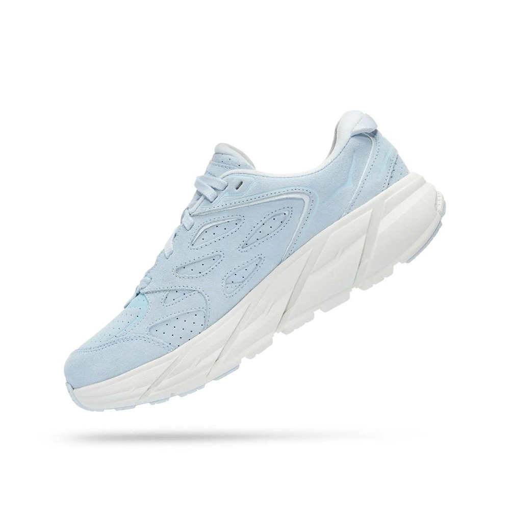 Кроссовки женские HOKA U CLIFTON L SUEDE Country Air / Bit Of Blue