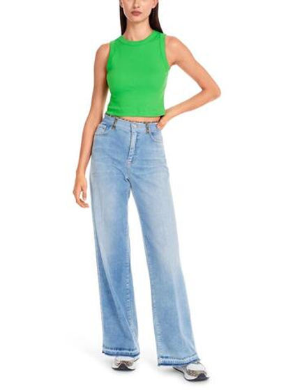 Marc Cain Топ укороченный из хлопка