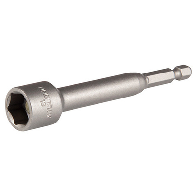 KING TONY (7611013M) Головка для шуруповерта шестигранная 1/4", 13 мм, L = 100 мм, магнитная