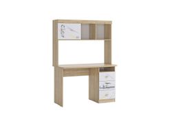 Стол «Форсаж» (дуб сонома/белый), ЛДСП, Мебельсон