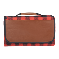 Флисовый плед Field & Co.® Buffalo Plaid Красный