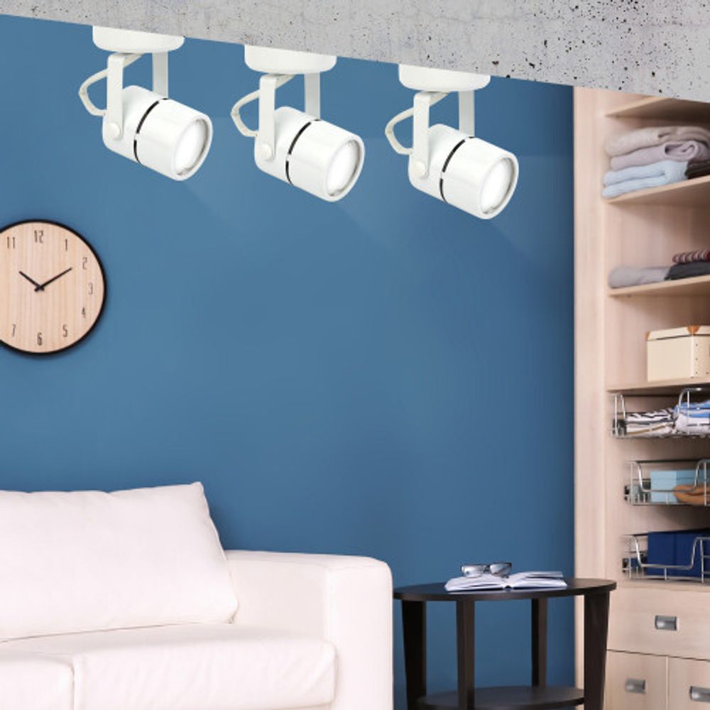 OL4 GU10 WH Подсветка ЭРА Накладной, белый