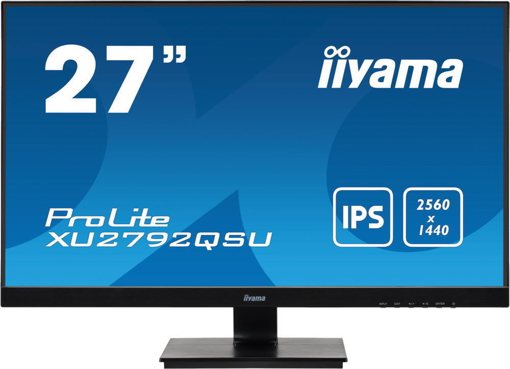 Монитор Iiyama 27;; XU2792QSU-B1 2560x1440 IPS LED 70Гц 5ms DVI HDMI DisplayPort