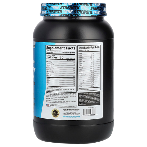 BPI Sports, Hydro HD ™, гидролизованный сывороточный протеин, ванильное мороженое, 736 г (1,62 фунта)