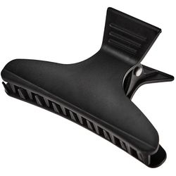 Зажим для волос Harizma “бабочка”, черный 12 штук (h10896-15)