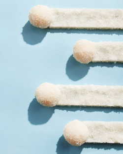 Сахарный скраб для тела в шариках с молоком, 140г