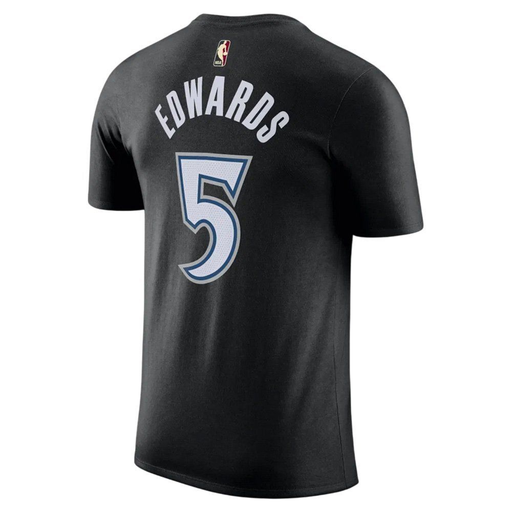 Баскетбольная джерси Nike NBA Hardwood Classic Edition Minnesota Timberwolves Anthony Edwards Black Jersey