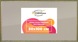 Рамка 30x100 для постера и фотографий