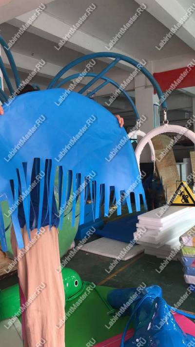 Электрическая карусель детская 4KIDS "Морское приключение"