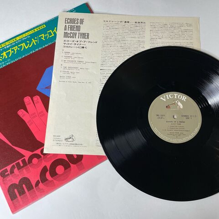 Винтажная виниловая пластинка LP McCoy Tyner Echoes Of A Friend (Japan 1974) (Obi) Promise