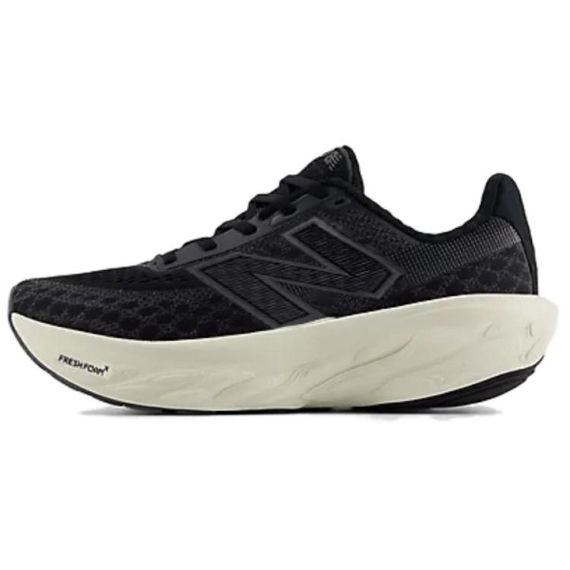 New Balance NB Свежий Пена X 1080 Повседневная обувь Низкий Топ Черный, Призрачный, And Цвет морской соли Женская
