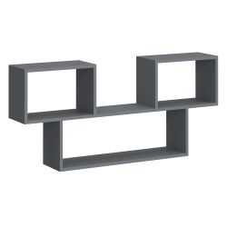 Полка навесная 6 Дублин (графит), МФ 1+1, г. Уфа