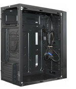 Корпус с блоком питания ExeGate mEVO-9302-NPX700, черный (EX287886RUS)