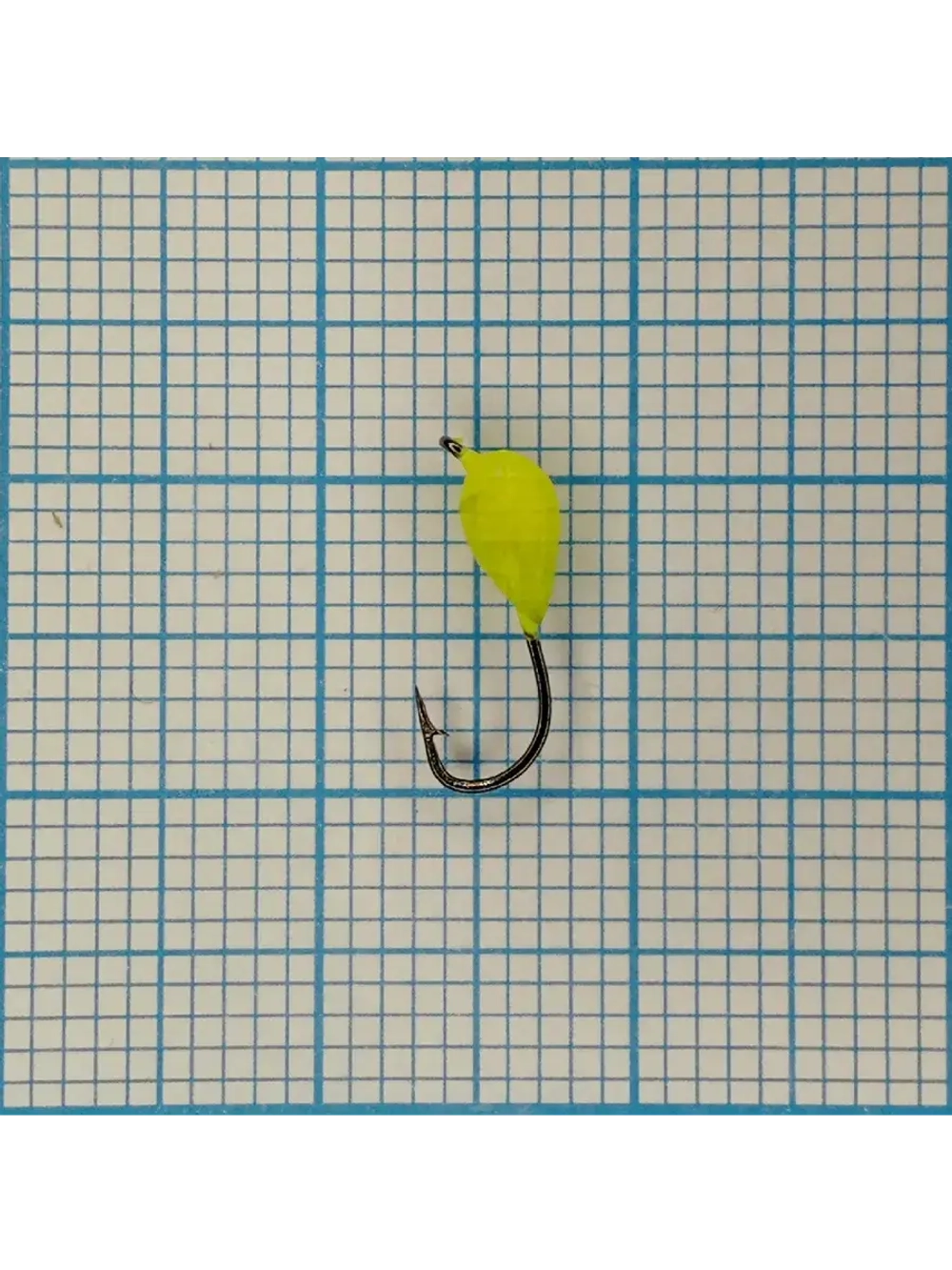 Мормышка вольфрамовая точеная Капля с ушком