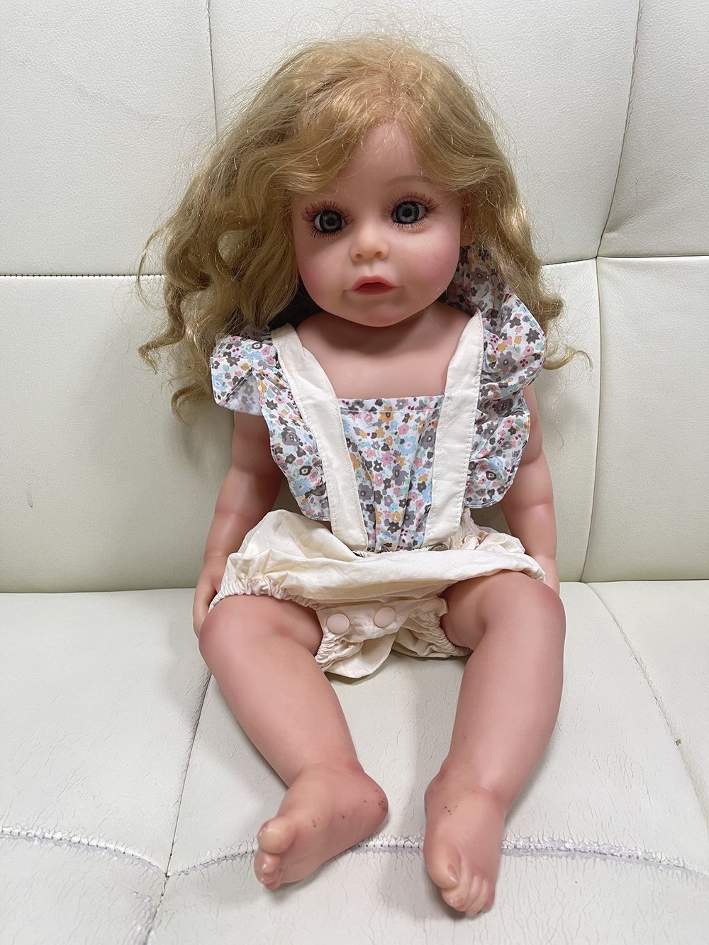 Уценка. Кукла Реборн виниловая 55см в пакете (FA-001FVA)