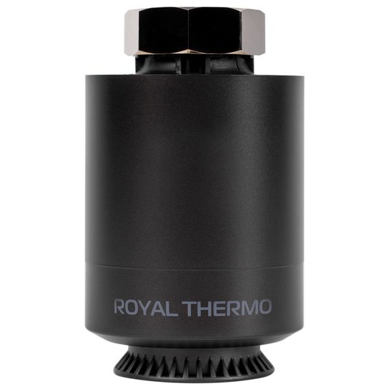 Термостат радиаторный электронный  Royal Thermo Smart Heat, черный купить в Москве и Московской области по низкой цене с доставкой по России — (2) Термостат радиаторный электронный  Royal Thermo Smart Heat, черный — (2)