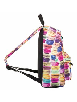 Рюкзак, универсальный, сити-формат, разноцветный, Сладости, 20 литров, 41х32х14 см,(225370)