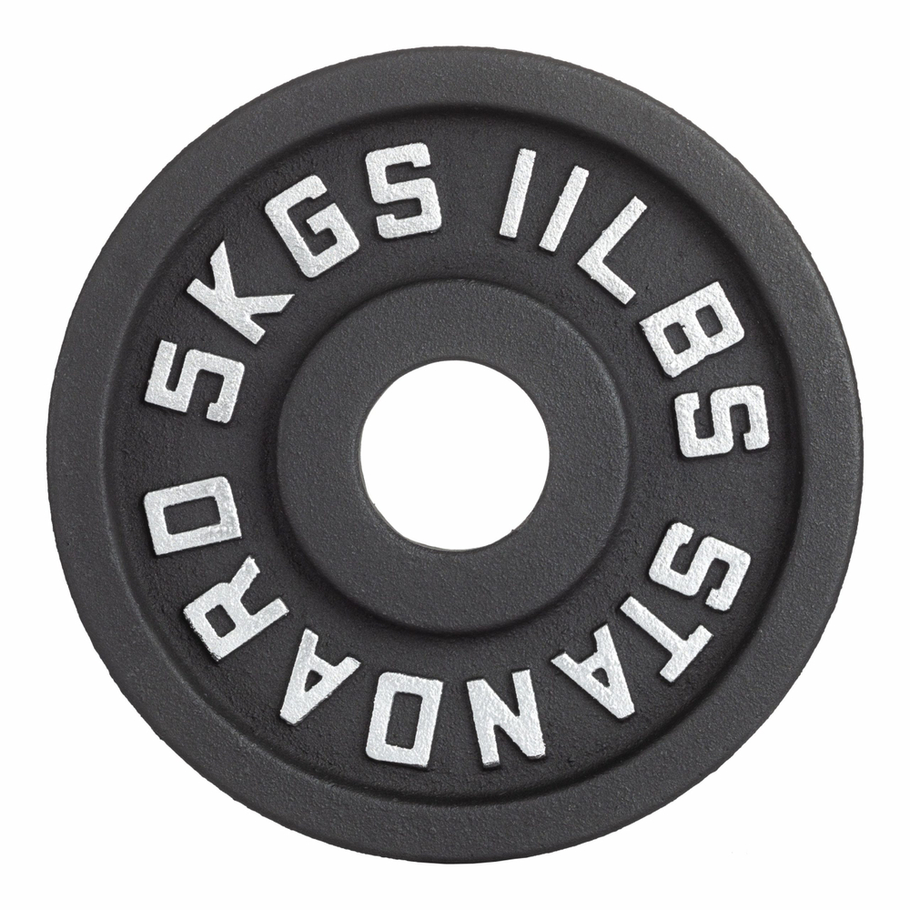 Диск 51 мм. чугунный окрашенный 5 кг, VictoryFit VF-SC510500