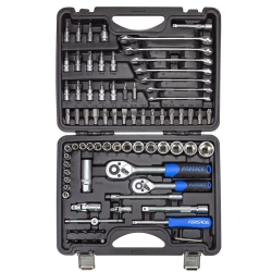 Набор инструментов 82 пр. 1/4''3/8''(6гр.)(4-22мм) Forsage F-4821-5DS-м