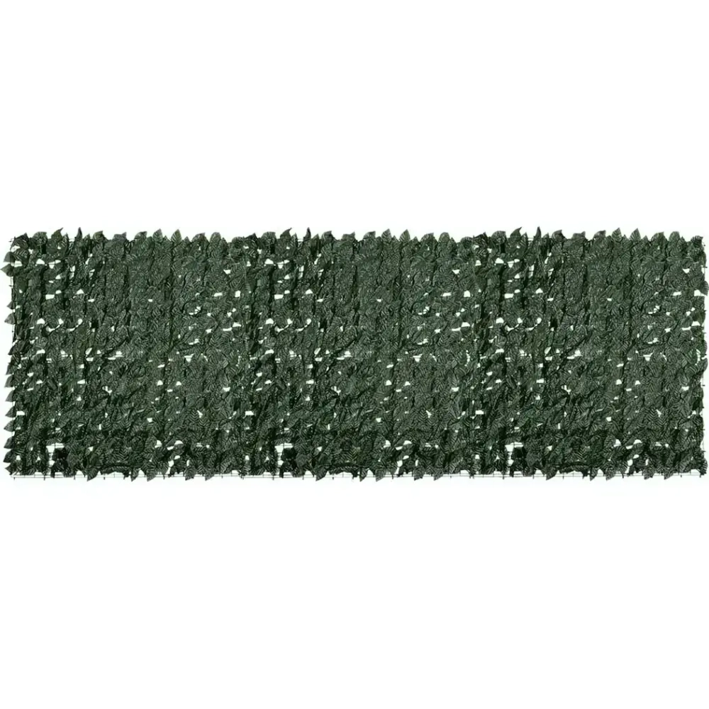 Сетка для декорирования забора Листья 1*3 м