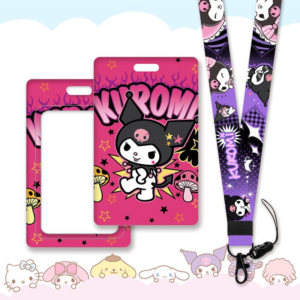 Кардхолдер с лентой "Санрио / Sanrio  - Куроми"